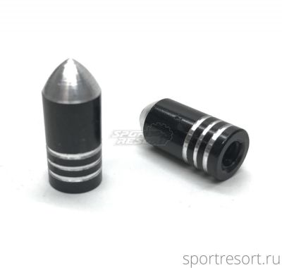 Колпачок на ниппель F/V VC04 Black (пара)