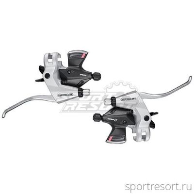 Ручки Dual Control Shimano ST-M310 (3х8ск, серебро)