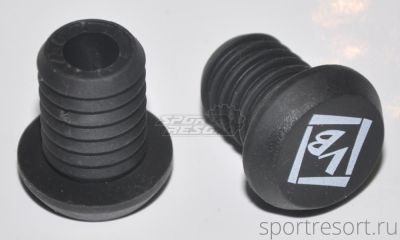 Грипстопы Velo VLP-87 Black (пара)