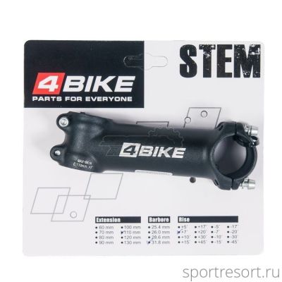 Вынос 4Bike TDS-D507A (1-1/8", 31.8, 110mm, 7°)