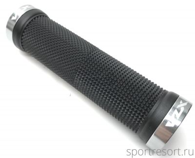 Грипсы VLX G01 Dual Lock Ring black/silver