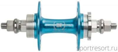 Втулка задняя Novatec A166SBT (32H, гайки) Blue