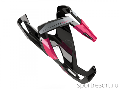 Флягодержатель Elite Custom Race Plus (черный с лиловым) EL0140611