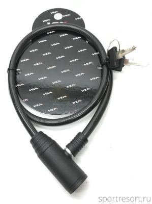 Велозамок VLX 8x800 мм (ключ) VLX-L01