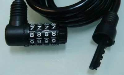 Велозамок GHL 10х1500 мм (код) FK-868