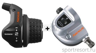 Шифтер Shimano Nexus SL-3S41E (bell crank 6) 2300 мм