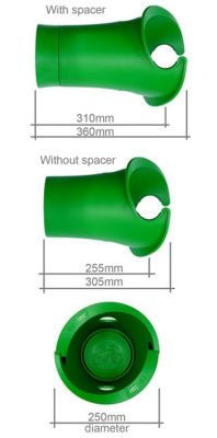 Крепеж на стену для велосипеда Cycloc Solo Pink Cycloc Solo Pink