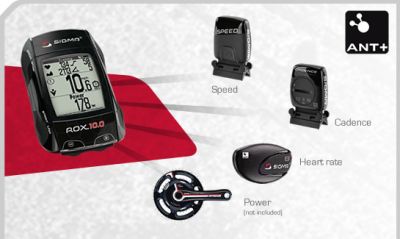 Велокомпьютер Sigma ROX 10.0 GPS Set Black ROX 10.0 GPS Set Black