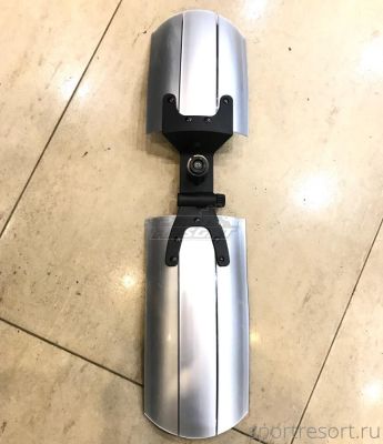 Крыло переднее M-Wave Mud Max Fat Front 115 мм Silver SP-151 silv