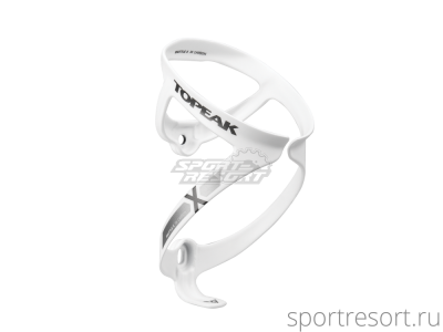 Флягодержатель TOPEAK SHUTTLE CAGE X 3K CARBON White TSCB-XW