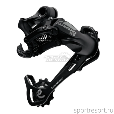 Переключатель задний Sram X5 (10ск, Medium Cage, черный)