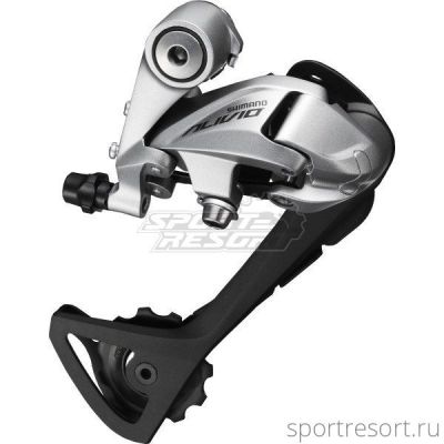 Переключатель задний Shimano Alivio RD-T4000 SGS (9ск, серебро)