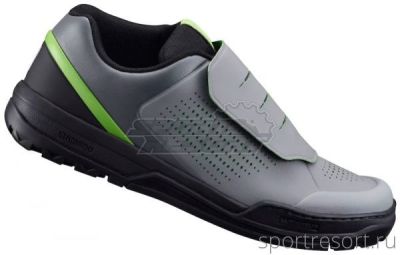 Велоботинки Shimano SH-GR900 серо/зеленый размер 42 ESHGR9PC420SR00