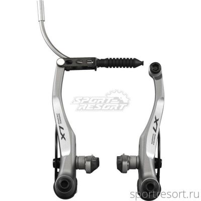 Тормоз Shimano LX BR-T670 задний (серебро)