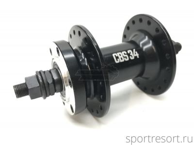 Втулка передняя CBS 34 NUT Disc (36H, гайки, 100mm) CBHFB208363FDNUT