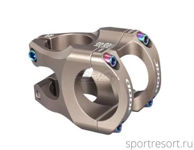 Вынос JOOD CNC ALU MTB Stem (1-1/8", 31.8, 35mm, 0°) титан