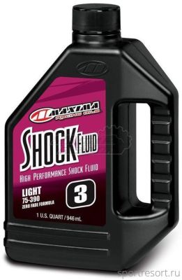 Масло вилочное Maxima Racing Shock Fluid Light 75/390 3WT 946ml 58901L