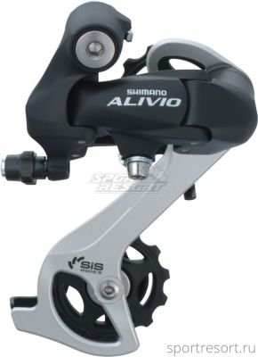 Переключатель задний Shimano Alivio RD-M410 SGS (7/8ск, черный)