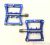 Педали RideRover K-239 Blue Педали RideRover K-239 Blue