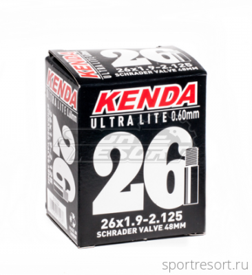 Велокамера Kenda 26x1.9-2.125 A/V Ultra Lite
