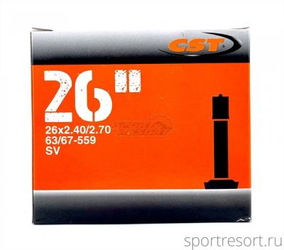 Велокамера CST 26x2.4/2.7 A/V