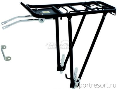 Велобагажник M-Wave Screw-On II A Carrier 24-28" черный 440158