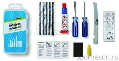 Велоаптечка Weldtite Tubeless Repair Kit for External Use
