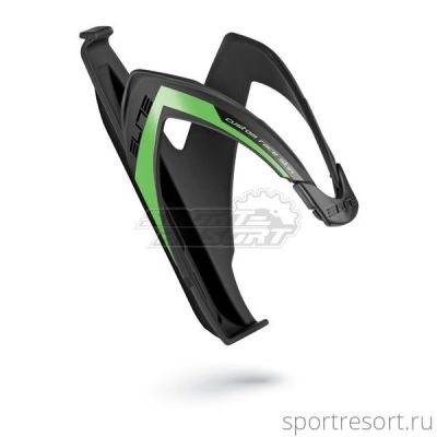 Флягодержатель Elite Custom Race (черный с зеленым) EL00616121
