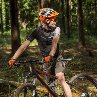 Велоперчатки GripGrab Vertical Fluo Orange XL (11) 1064