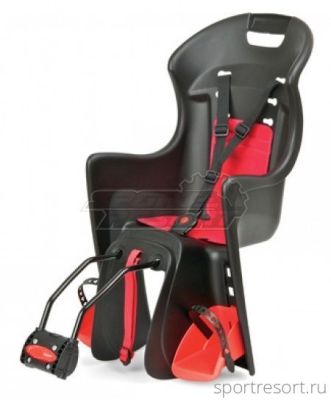 Велокресло Polisport Boodie FF Black/Red PLS8630400006
