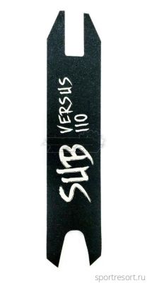 Шкурка для деки трюкового самоката SUB VERSUS черная 00-100123