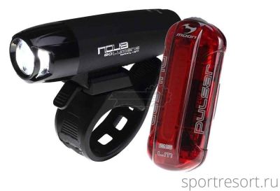 Комплект фонарей Moon Nova / Pulsar (80lm/25lm) WP_Pulsar_Nova80_SET