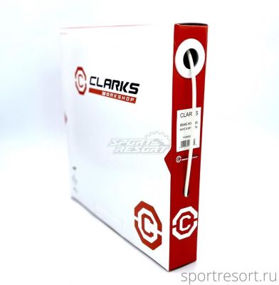 Оплетка тормоза CLARKS MTB/ROAD (30м, белая)