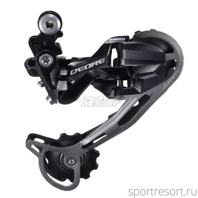 Переключатель задний Shimano Deore RD-M592 SGS Shadow (9ск, черный) OEM