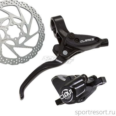 Комплект тормозов CLARKS CLOUT PLUS MTB Hydraulic Disc Brake 180/160mm