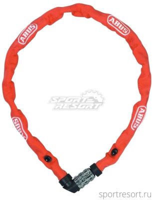 Велозамок ABUS 1200/60 Web цепь с кодом (оранжевый) 569227