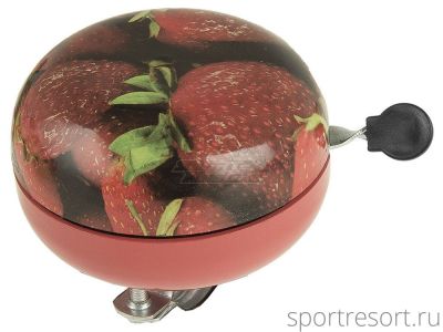 Звонок M-Wave Strawberry 80mm 420312