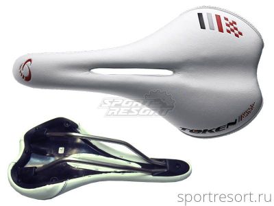 Седло Token Pure Leather White