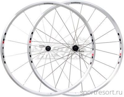 Колеса Shimano WH-RS10-A (пара, серебро)