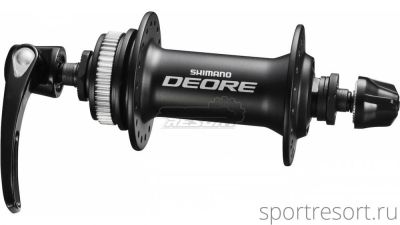 Втулка передняя Shimano Deore HB-M615 (36H, черная)