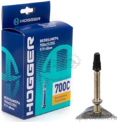 Велокамера Hogger 28 700х23-25 F/V-48 mm