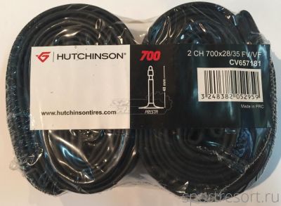 Велокамера Hutchinson 28 700х28/35 F/V-48 mm (пара)