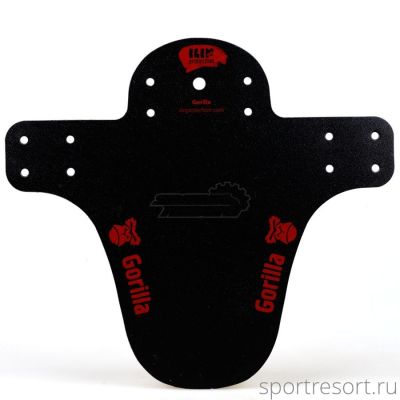 Крыло-щиток Gorilla короткое (красная графика) IP-GS-RED