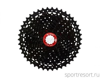 Кассета SunRace CSMX3 (10ск, 11-46T) Black Chrome