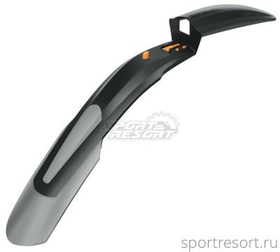 Крыло переднее SKS Shockblade II (28"-29") Black/Gray 11097