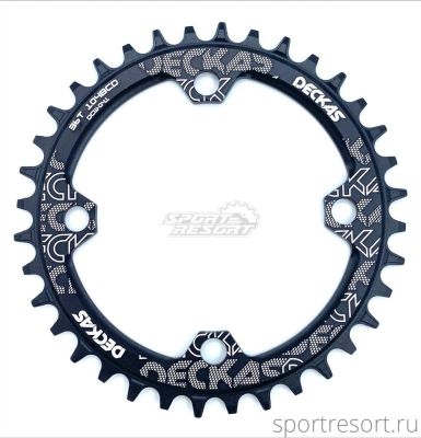 Звезда Deckas Narrow-Wide BCD104 36T Black