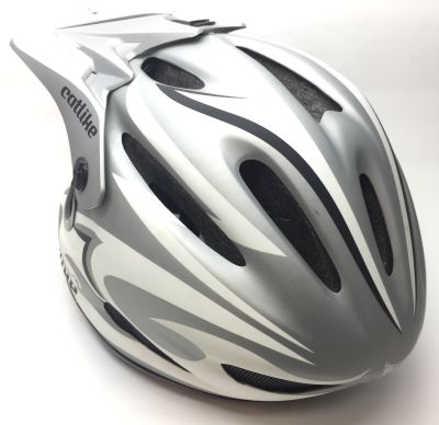 Велосипедный шлем Catlike DH GRAVITY Silver/White 
