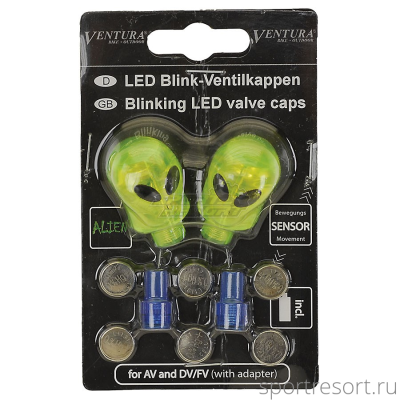 Колпачок на ниппель Ventura UFO A/V - F/V (пара)