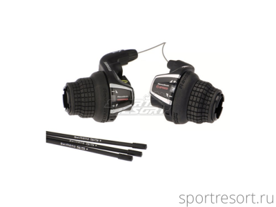 Шифтеры Shimano Tourney SL-RS35 (3х6ск) без упак.