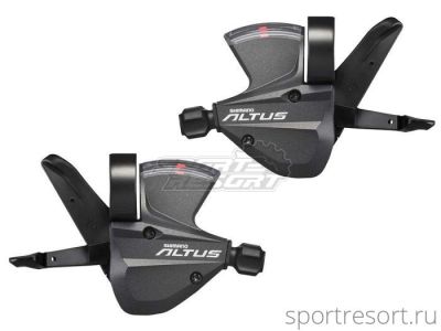 Манетки Shimano Altus SL-M370 (3x9ск) черный